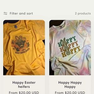 Easter shirts
